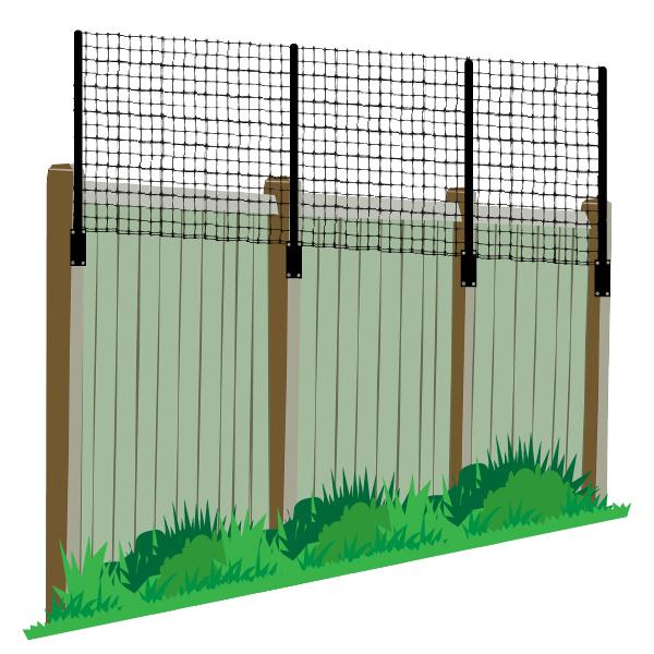 For Existing Wooden Fences